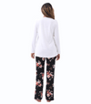 Long Sleeve Bump Friendly Nursing Pajama Set