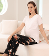 Bump Friendly Nursing Pajama Set