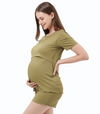 Summer Pregnancy Pajama Set