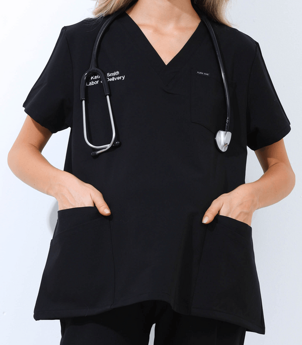 Mae Scrub Top