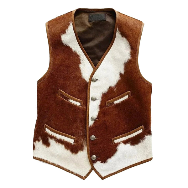 Men's Cowhide Vest