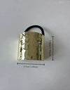 Cocoa Yacht Club Metal Large Hammered Arch Hairband