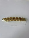 Cocoa Yacht Club Metal Large Hammered Arch Hairband