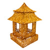 Natural Rattan Pagoda Set - Pair of Small