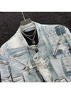 Cocoa Yacht Club Men's Casual Denim Jacket