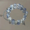 Cocoa Yacht Club Deep Blue Beaded Crystal Bracelet