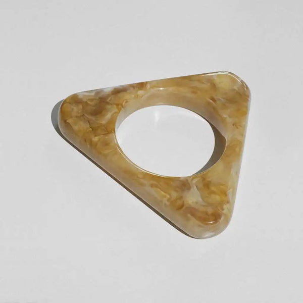 Cocoa Yacht Club Vintage Triangle Cuff Bangle