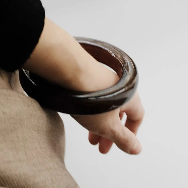 Cocoa Yacht Club Vintage Triangle Cuff Bangle