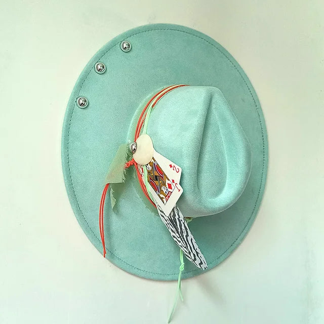 Cocoa Yacht Club Hand-Painted Jazz Hat