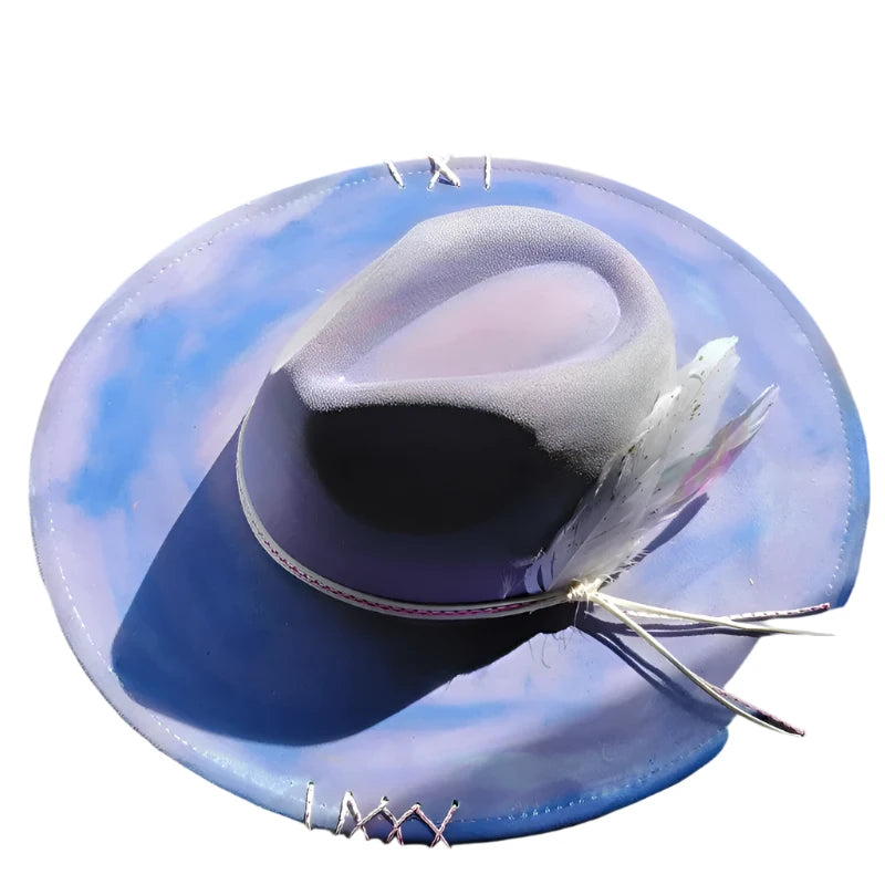 Cocoa Yacht Club Hand-Painted Jazz Hat