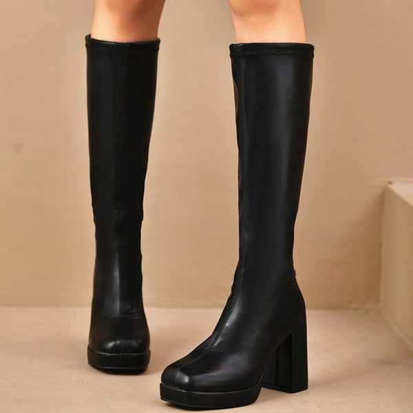 High Knee Knight Boots