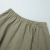 Linen Short Skirt Casual Two Piece