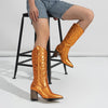 Metallic Western Boots