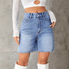 Casual High Waist Denim Shorts