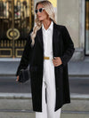 Velvet Trench Coat