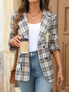 College Season Plaid Jacket