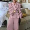 Pleated Waist Suit