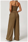 Wide Leg Athletic Pants
