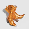 Metallic Western Boots