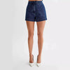 Summer Casual Sleeveless Denim Shorts Set