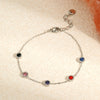 Channel Set Crystal Bracelet
