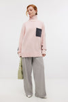 Knitted Loose Turtleneck Women Sweater