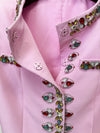 Cocoa Yacht Club Beads Diamond Jacket & Pants Two Piece Set