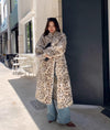 Leopard Faux Fur Coat