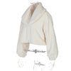 Cardigan Fur Fleece Long Sleeved Jacket