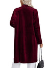 Velvet Trench Coat