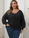 Pineapple Beaded Pearl Top