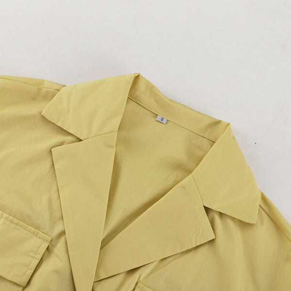 Top Wide Leg Pants Suit