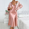 Cocoa Yacht Club Ice Silk Robe & Nightgown