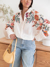 Autumn Bloom Casual Shirt