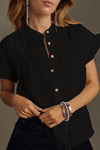 Linen Pleated Shirt