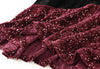 Velvet Fishtail Sequined Skirt