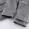 Casual Laid Back All Match Mid Length Wool Blazer