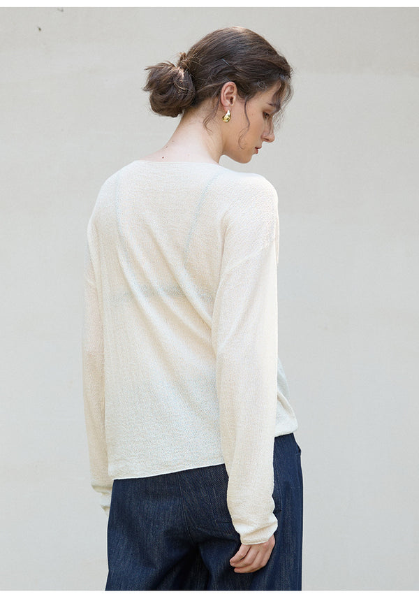 Autumn Tencel Wool Tops