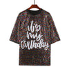It's My Birthday Chic Sequin Top