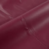 Cocoa Yacht Club Wine Red Fleece & Faux Leather Swing High Waist Skirt