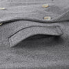 Casual Laid Back All Match Mid Length Wool Blazer