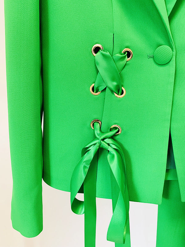 Star Ribbon Tie Blazer & Pants
