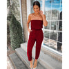 Backless Loose Casual Jumpsuit