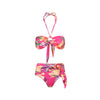 Tropical Flower Split Bikini Swimsuit & Cover All