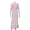 Polo Collar Bow Dress