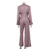 Pleated Waist Suit