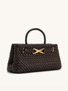Woven Gold X Handbag