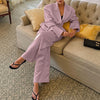 Pleated Waist Suit