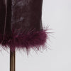 Elegant Hundred Stitch Mid Length Solid Color Hip Skirt