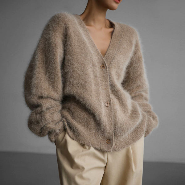 Cardigan V Neck Sweater Coat